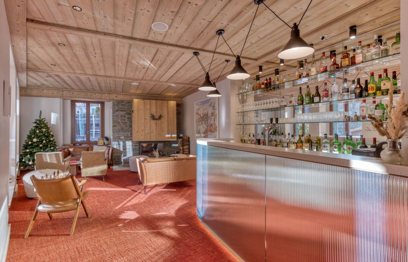 Bar hotel lyret chamonix